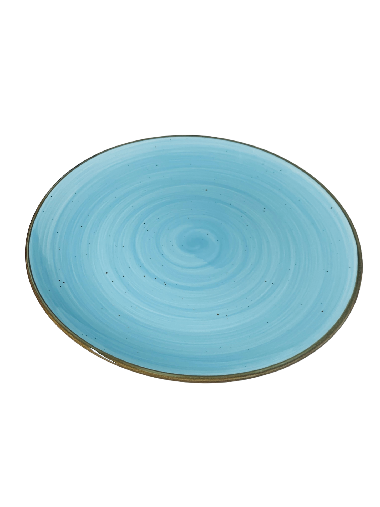 Assiette porcelaine bleu